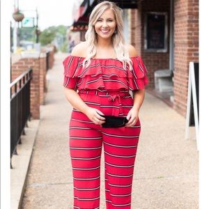 Chic Soul Jumpsuit Size 1x NWOT